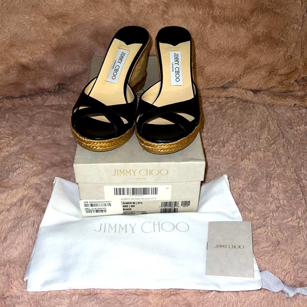 ✨Authentic Jimmy Choo Wedges 7 1/2 ✨